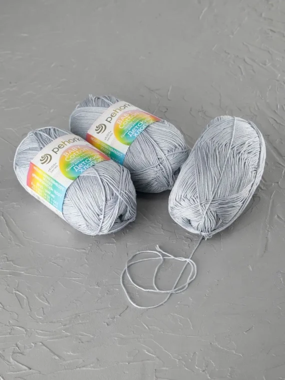 Пряжа Пехорка «Детский хлопок» - (276 - Перламутр)