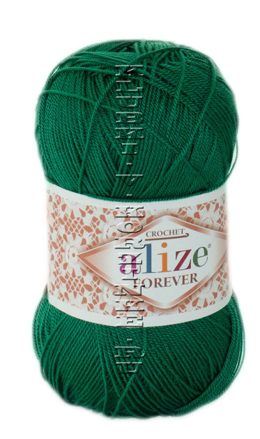 Пряжа FOREVER Alize - (148 - Зелёная трава)