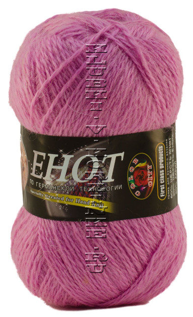 Пряжа «Енот» Color City - (925 - Розовый)