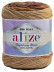 Пряжа Superlana Maxi Long Batik Alize - (6770 - Кремовый, коричневый)