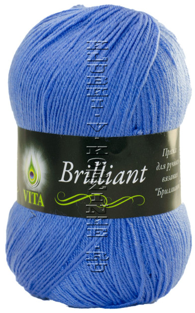 Пряжа VITA «BRILLIANT» - (5113 - Ярко - голубой)