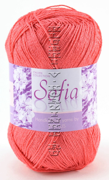 Пряжа Sofia - (25 - Коралловый)