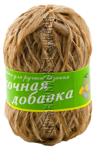Пряжа Носочная добавка (06 - Бежевый меланж)