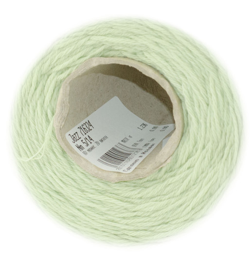 Пряжа в бобинах Jazz (716324 - Бледно - салатовый)