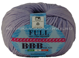 Пряжа Full BBB - (8268 - Сиреневый)
