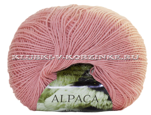 Пряжа Alpaca d'Italia Seam - (23 - Розовый)