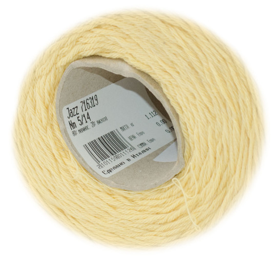 Пряжа в бобинах Jazz (716319 - Шампанское)