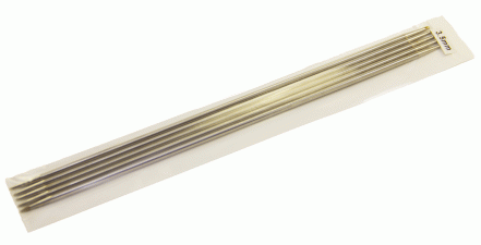 Спицы чулочные металлические №3,5, 25 см, 5 шт.