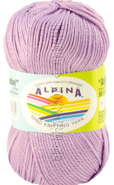 Пряжа Alpina «Anabel» - (058 - Св.фиолетовый)