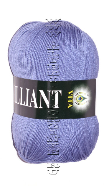 Пряжа VITA "BRILLIANT" - (4954 - Лазурь)