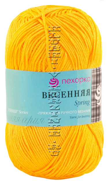 Пряжа Пехорка "Весенняя" - (12 - Желток)