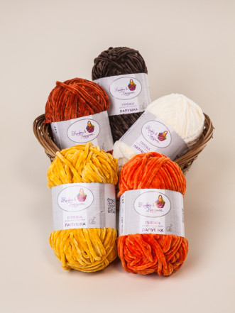 Пряжа «Лапушка» набор «Золотая пора»
