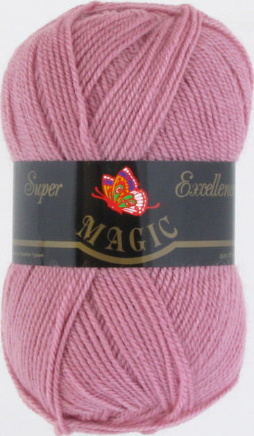 Пряжа MAGIC "Super Excellence" - (4124 - Светлая пыльная сирень)