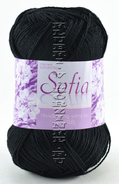Пряжа Sofia - (72 - Черный)