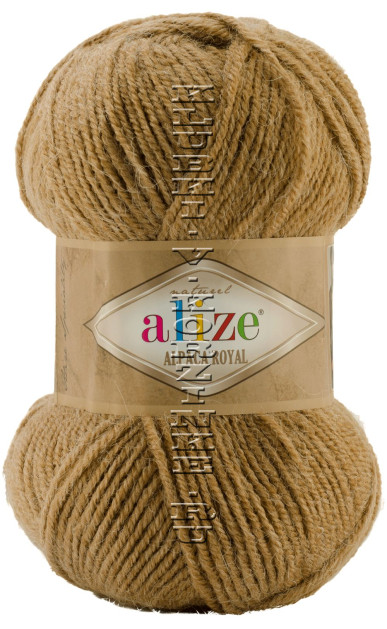 Пряжа Alpaca Royal Alize - (466 - Верблюжий меланж)