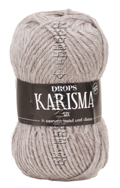 Пряжа Karisma DROPS - (55 - Серо - коричневый)