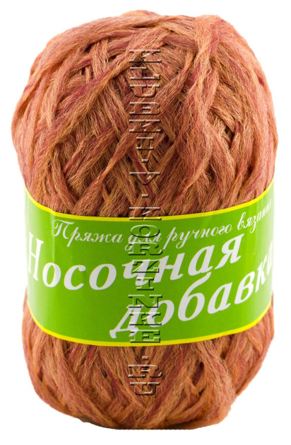 Пряжа Носочная добавка (16 - Медный)