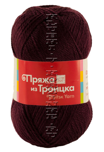 Пряжа Троицкая «Огонек» - (734 - Цикломен)