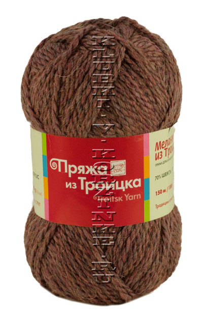 Пряжа Троицкая «Меланж из Троицка» - (2274 - Меланж сирень)