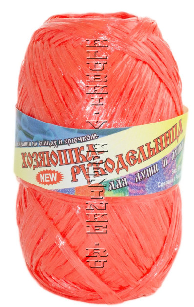 Пряжа Хозяюшка-рукодельница «Для души и душа» (Красный)