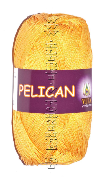 Пряжа VITA cotton "PELICAN" - (3988 - Золото)