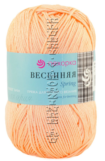 Пряжа Пехорка "Весенняя" - (186 - Манго)