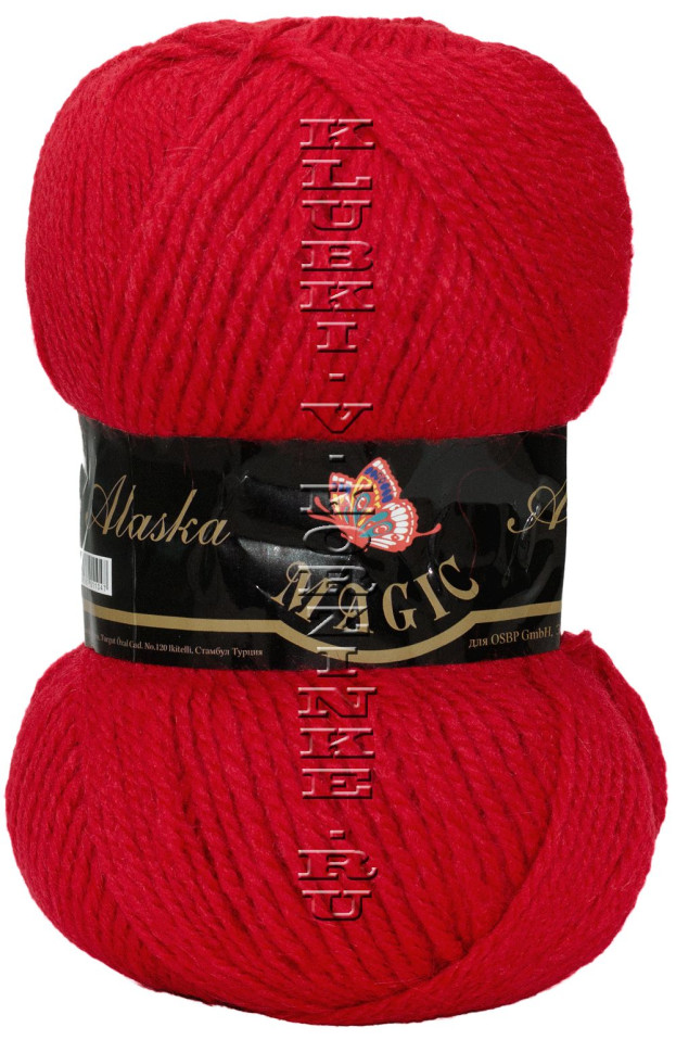 Пряжа Magic «Alaska» - (5823 - Красный)