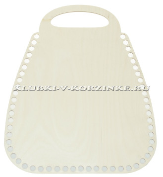 Деревянная боковина для сумки 30*35 см