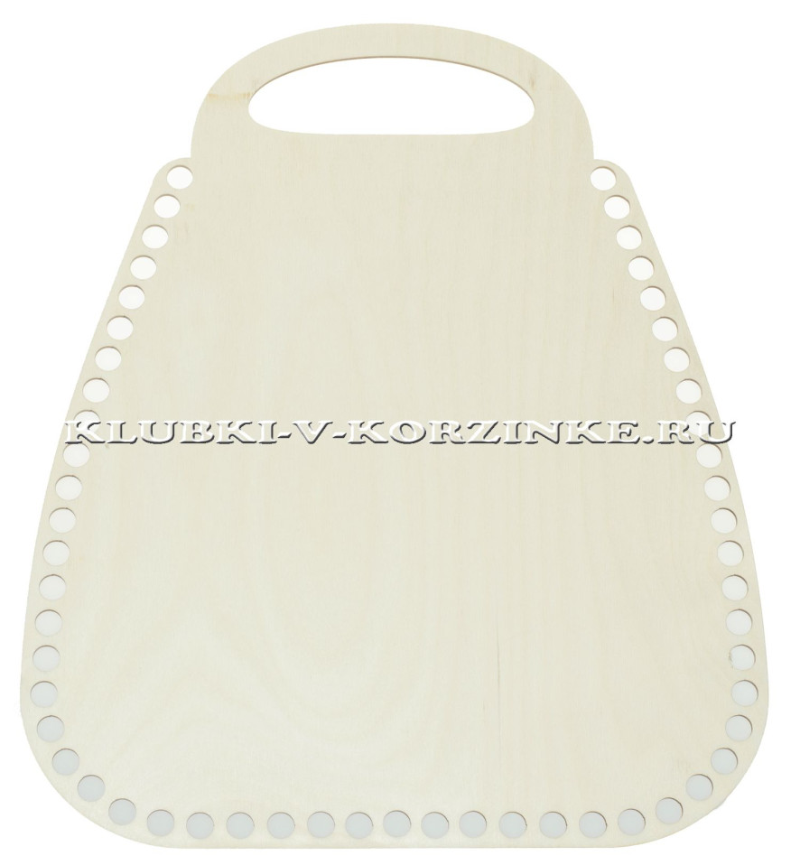 Деревянная боковина для сумки 30*35 см