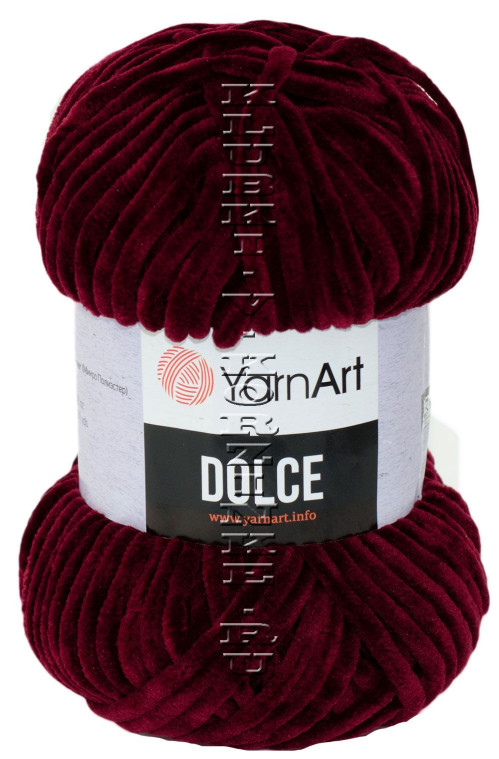 Пряжа YarnArt Dolce - (780 - Винный)