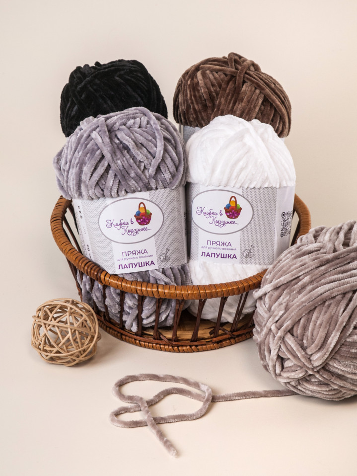 Пряжа «Лапушка» набор «Элеганс»