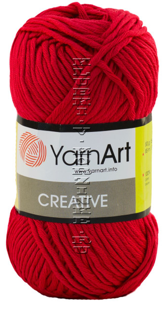 Пряжа YarnArt Creative - (237 - Красный)