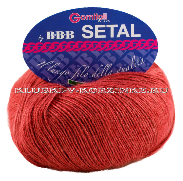 Пряжа Setal BBB - (7839 - Приглушенный коралл)