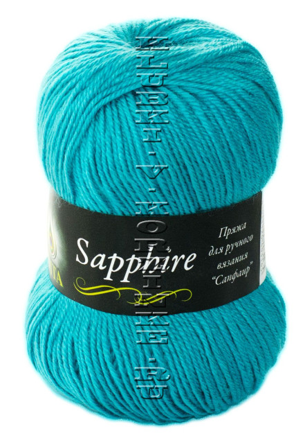 Пряжа VITA «SAPPHIRE» - (1541 - Тёмная бирюза)