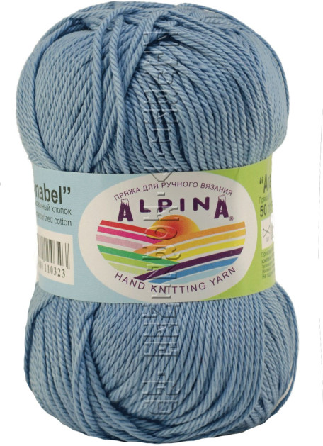 Пряжа Alpina «Anabel» - (086 - Голубой)