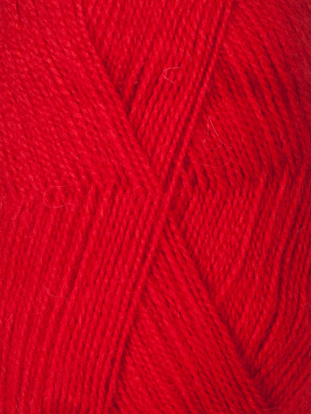 Пряжа Пехорка «Ангорская теплая» - (88 - Красный мак)