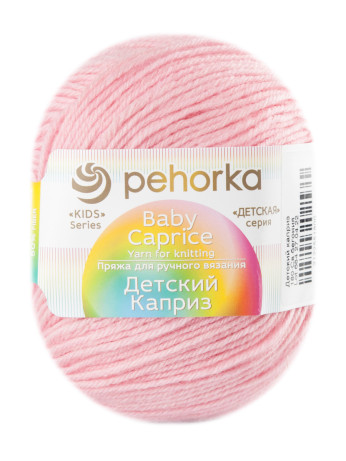 Пряжа Пехорка «Детский каприз» - (180 - Светлая бегония)