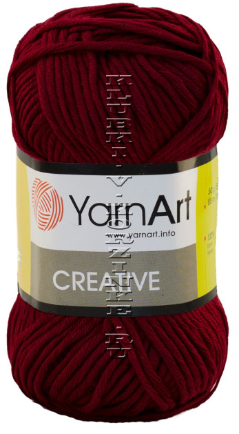 Пряжа YarnArt Creative - (238 - Бордовый)