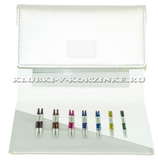Набор алюминиевых съёмных коротких спиц «DELUXE» (SPECIAL) SMARTSTIX KNITPRO (42161)