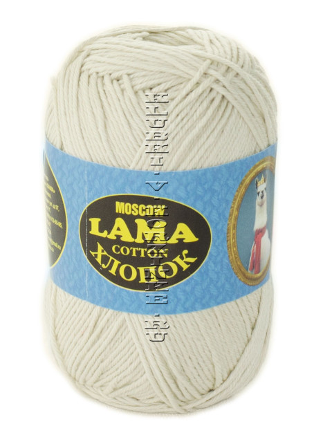 Пряжа Хлопок Lama - (006 - Светлый беж)