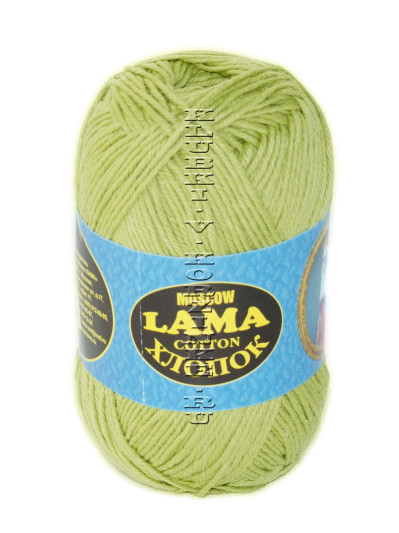 Пряжа Хлопок Lama - (189 - Фисташка)