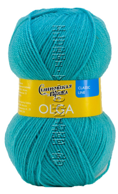 Пряжа Семеновская «Ольга» - (343 - Айсберг)