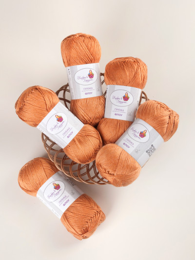 Пряжа &quot;Флоу&quot; (12 - Пряный янтарь)