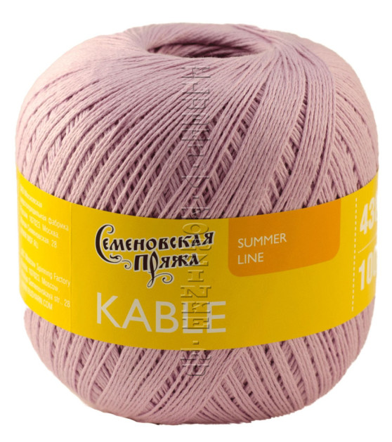 Пряжа Семеновская «Кабле» - (30220 - Астра_x1)