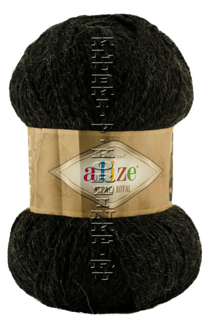 Пряжа Alpaca Royal Alize - (151 - Антрацит)