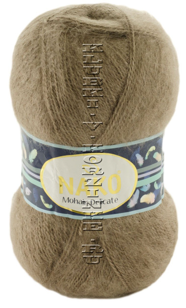Пряжа Mohair Delicate Nako - (6704 - Норка)