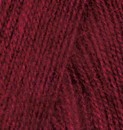 Пряжа Angora Real 40 Alize - (57 - Бордовый)