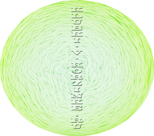 Пряжа Bella Ombre Batik Alize - (7412 - Зелёный неон)