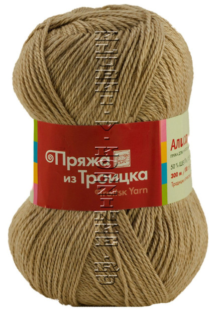 Пряжа Троицкая «Алиса» - (1870 - Светло-бежевый)