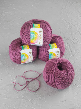 Пряжа Пехорка «Детский каприз» - (525 - Слива)